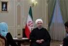 الرئيس روحاني يتحدث مع الشعب الايراني