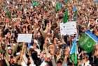 تظاهرات پاکستانی‌ها برای ابراز همدردی با مسلمانان ستمدیده جهان