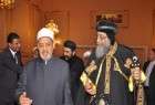 دیدار شیخ الازهر با اسقف اعظم کلیسای ارتدوکس مصر