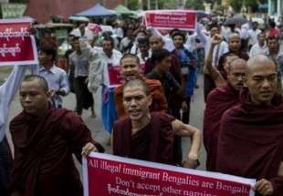 یورش بودائیان افراطی به مراسم اسلامی در میانمار