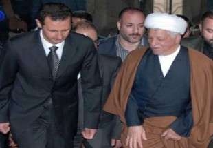 الرئيس الأسد : رفسنجاني عرف بمواقفه الجريئة والصادقة وعمله الدؤوب لخدمة شعبه