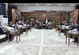 دیدار علاءالدین بروجردی با وزیر خارجه عراق