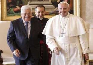 دیدار محمود عباس با پاپ و افتتاح سفارت فلسطین در واتیکان
