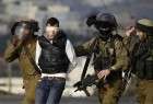 بازداشت گسترده فلسطینی ها در کرانه باختری
