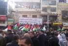 ​الفلسطينيون يتظاهرون ضد قرار ترامب نقل سفارة بلاده إلى القدس