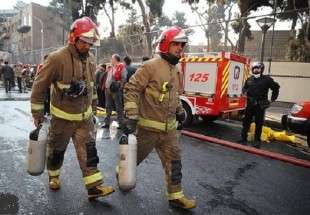 تہران:پلاسکو تجارتی کمپلیکس میں آتشزدگی کا حادثہ