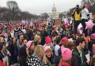 تظاهرات سراسری زنان علیه ترامپ در آمریکا
