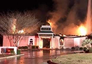 Texas mosque set ablaze, second Islamophobic move in January