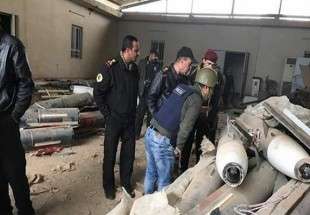 کشف انبارسلاح‌های شیمیایی داعش در موصل