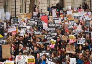 مظاهرات ببريطانيا وأستراليا ونيويورك ضد إجراءات ترامب العنصرية