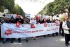تظاهرات مردم تونس در اعتراض به بازگشت تروریست های تونسی