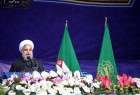روحاني: الثورة الإسلامية حررت ايران من التبعية للأجنبي