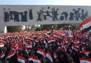Les manifestans irakiens demandant le changement du comité d’élection