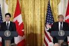Trudeau refuses to “lecture”, Trump defends Muslim ban in presser