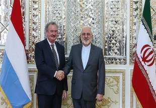 دیدار دکتر ظریف با وزیر امور خارجه لوکزامبورگ