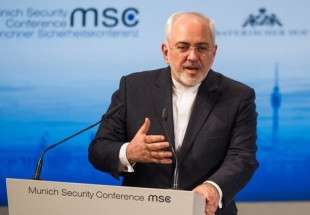 ظريف : التهديدات لا تؤثر على ايران