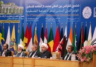 الرئيس روحاني : السلام لن يستتب في المنطقة في ظل استمرار الاحتلال