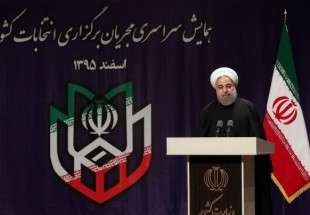 الرئيس روحاني: ايران وصلت الی مستوي التجارة العالمية للصناعة النووية