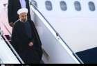 الرئیس روحانی فی مشهد لحضور المؤتمر الدولی لشهداء العالم الإسلامی