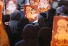 ادامه تظاهرات در منطقه «الدراز» بحرین در حمایت از شیخ عیسی قاسم