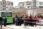 انتهاء عملية خروج الدفعة الاولى من المسلحين من حي الوعر في حمص