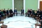 ​الرئيس السوري يستقبل وفداً برلمانياً روسيا أوروبياً