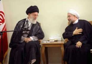 روحاني لقائد الثورة : تصريحاتكم شكلت دعما لمسؤولي الشؤون الاقتصادية
