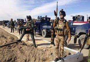 درگیری ارتش عراق با داعش در اطراف ورزشگاه موصل