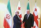 الرئيس الجورجي: نحرص علي تطوير علاقاتنا مع ايران