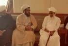 مدير مكتب المرجع النجفي يلتقي مفتي سلطنة عمان ويشدد على ضرورة توحيد الجهود والكلمة