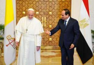 سفر پاپ به قاهره تأکید بر اهمیت گفت‌وگوی ادیان است