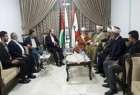 علمای فلسطین با نماینده حماس در لبنان دیدار کردند