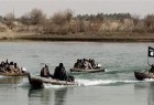 عناصر داعش يهربون سباحة باتجاه شرق الموصل