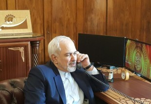 گفتگوی تلفنی ظریف با وزیر امور خارجه کانادا