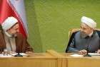 Ayat. Araki congratulates President Rouhani on reelection