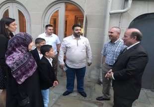 شرکت شهردار شهر دیترویت آمریکا در افطار مسلمانان