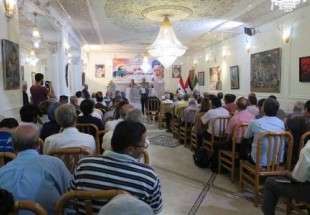 نشست ادبی قدس در شعر مقاومت در پایتخت سوریه برگزار شد