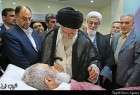 Supreme Leader visiting Ayatollah Mazaheri in hospital (Photo)  <img src="/images/picture_icon.png" width="13" height="13" border="0" align="top">
