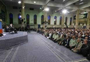Leader of Islamic Revolution Ayatollah Seyyed Ali Khamenei meeting with ambassadors of Muslim countries in Tehran on June 26, 2017