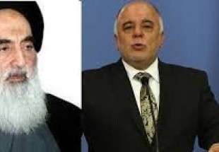 Abadi hails senior Shia cleric for fatwa saving Mosul