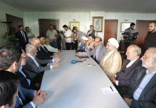 دیدار آیت الله اراکی با رئیس و اعضای حزب سعادت ترکیه