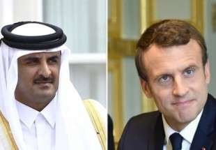 الرئيس الفرنسي وأمير قطر يبحثان هاتفيا مستجدات الأزمة الخليجية