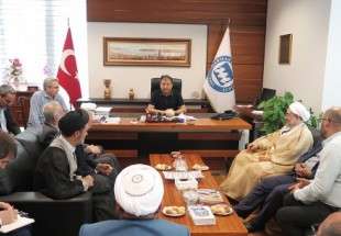 Ayat. Araki visits Marmara University in Istanbul