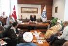 Ayat. Araki visits Marmara University in Istanbul