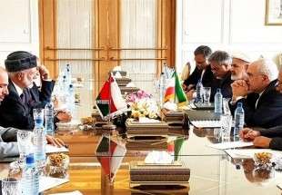 دیدار وزیر خارجه عمان با ظریف