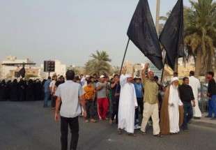 تظاهرات بحرینی ها در اعتراض به اعدام چهار جوان عربستانی