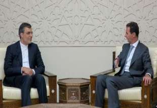 معاون وزیر خارجه ایران با رئیس جمهوری سوریه دیدار کرد