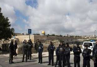 مسجد الاقصی در محاصره 15 هزار نظامی اسرائیلی
