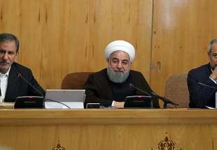 الرئيس روحاني يشدد على ضرورة تعزيز القوة الدفاعية للبلاد