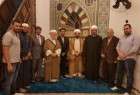 La délégation du Conseil mondial du rapprochement des écoles islamiques participe à la cérémonie de la prière du vendredi de la mosquée Brésil